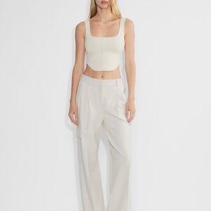 Aritzia Sculpt Knit Bustier Tank